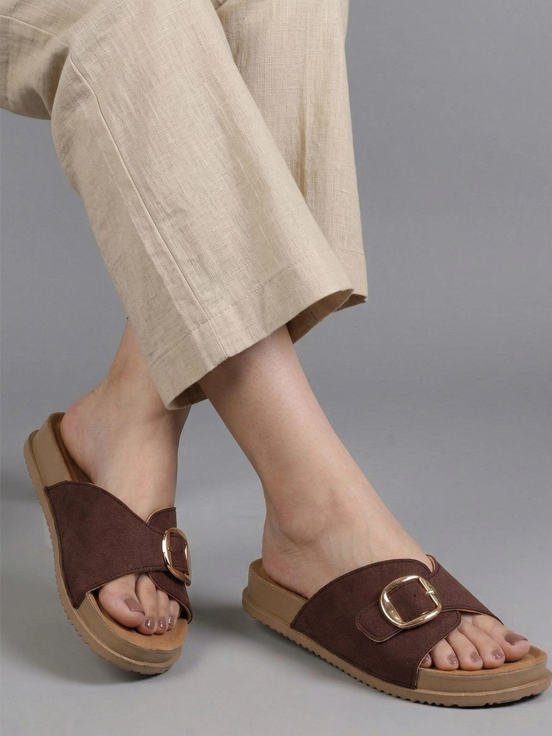 Roadster Women PU Comfort Sandals