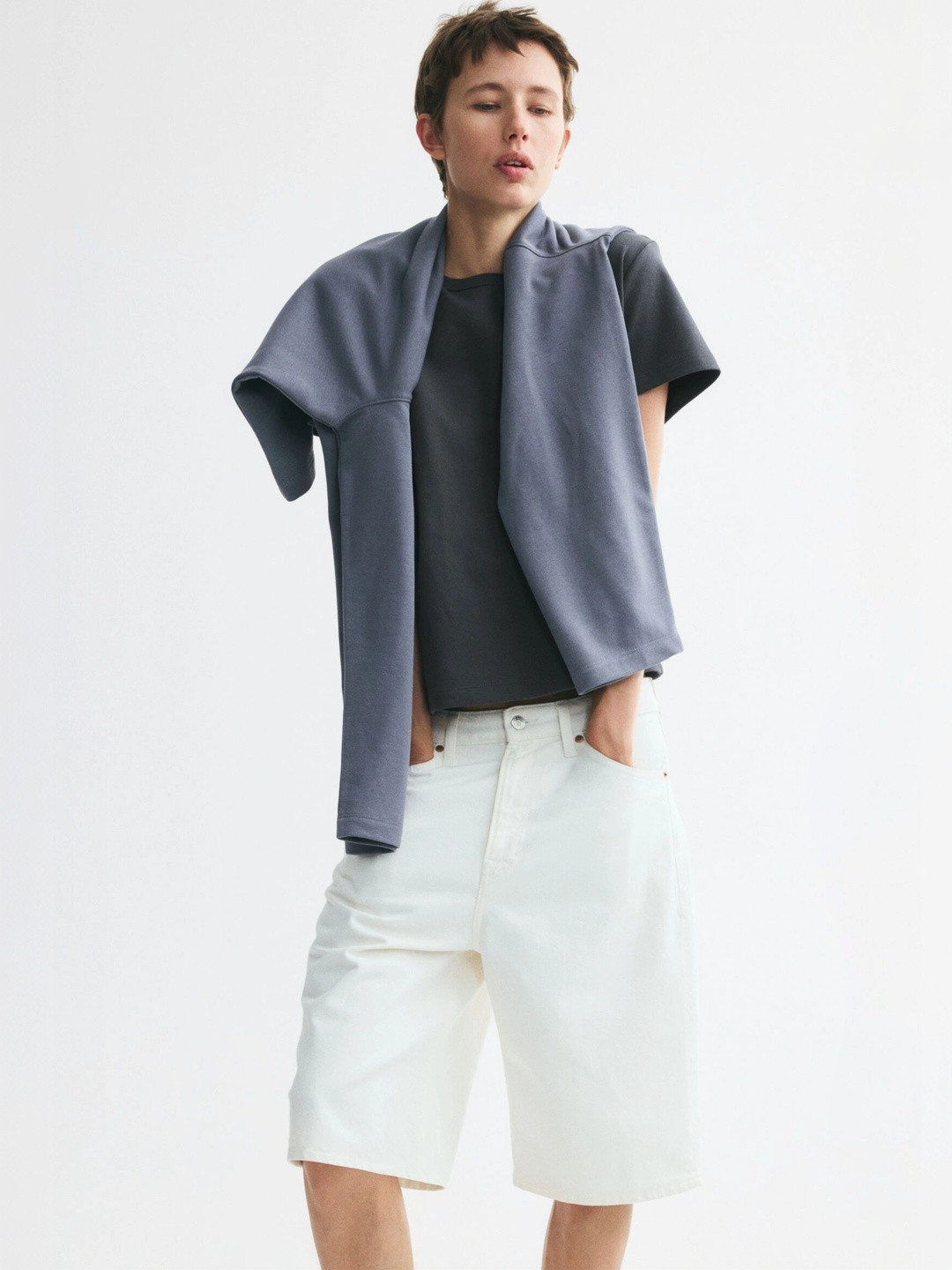 H&M Fitted T-Shirt