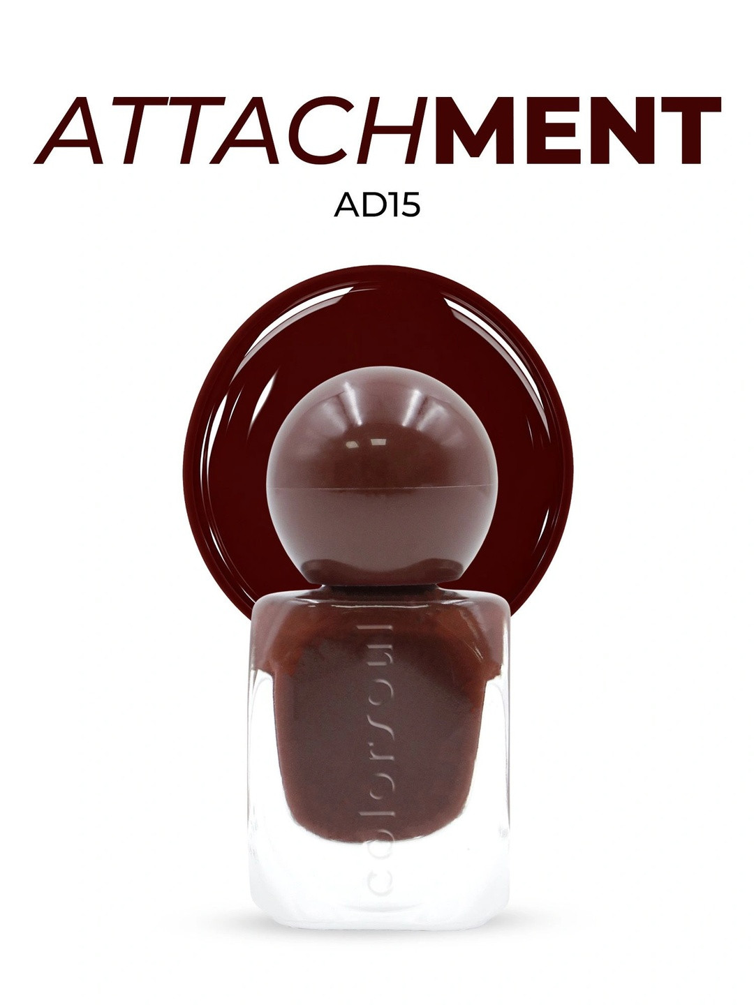 Colorsoul Long Lasting Shine Addiction Nail Enamel - 9 ml - Attachment