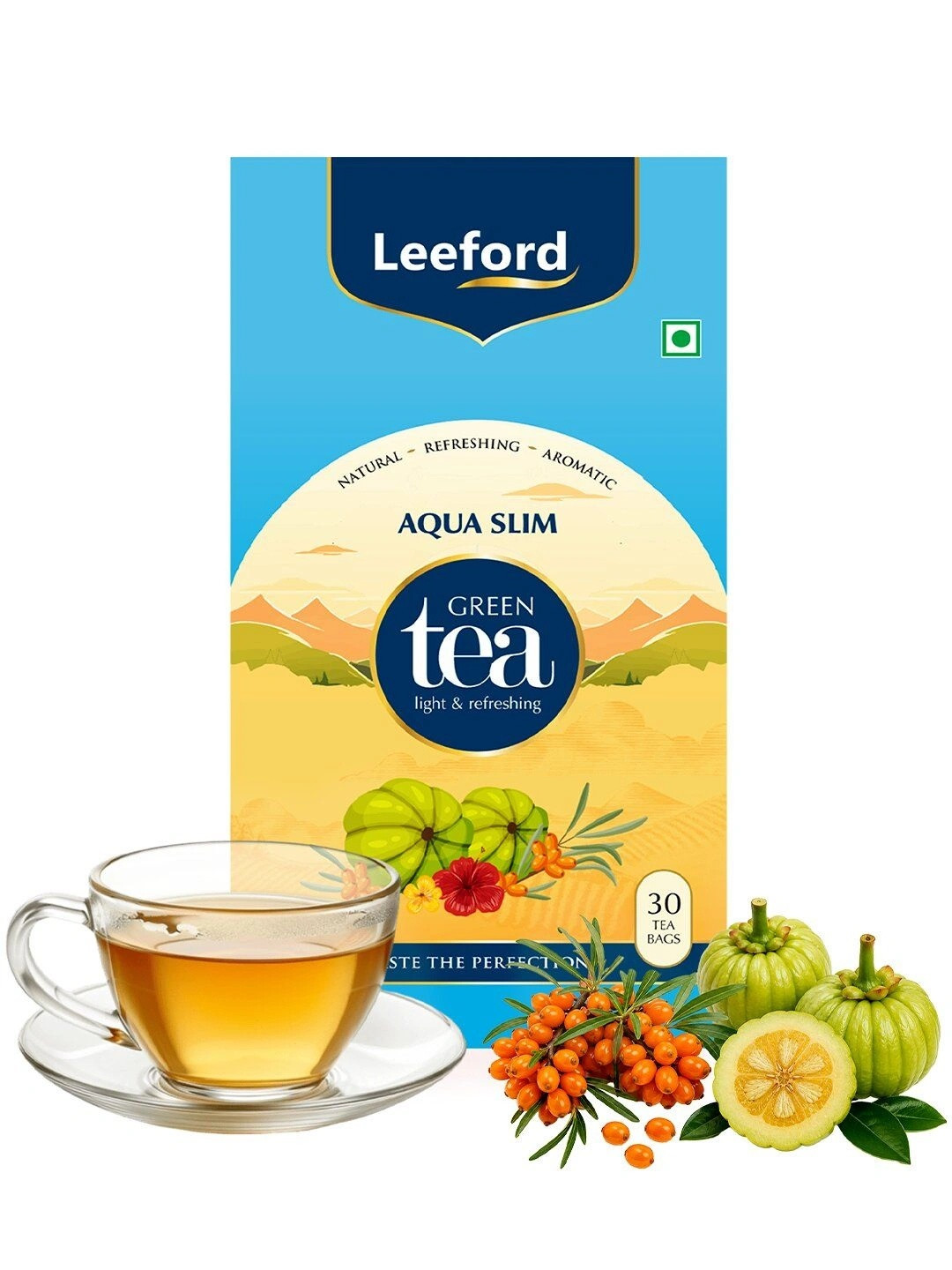 Leeford Aqua Slim Green Tea - 30 Bags