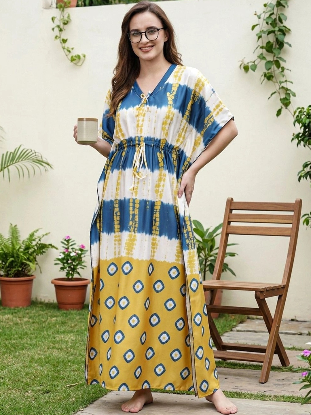 ETC Printed Maxi Nightdress