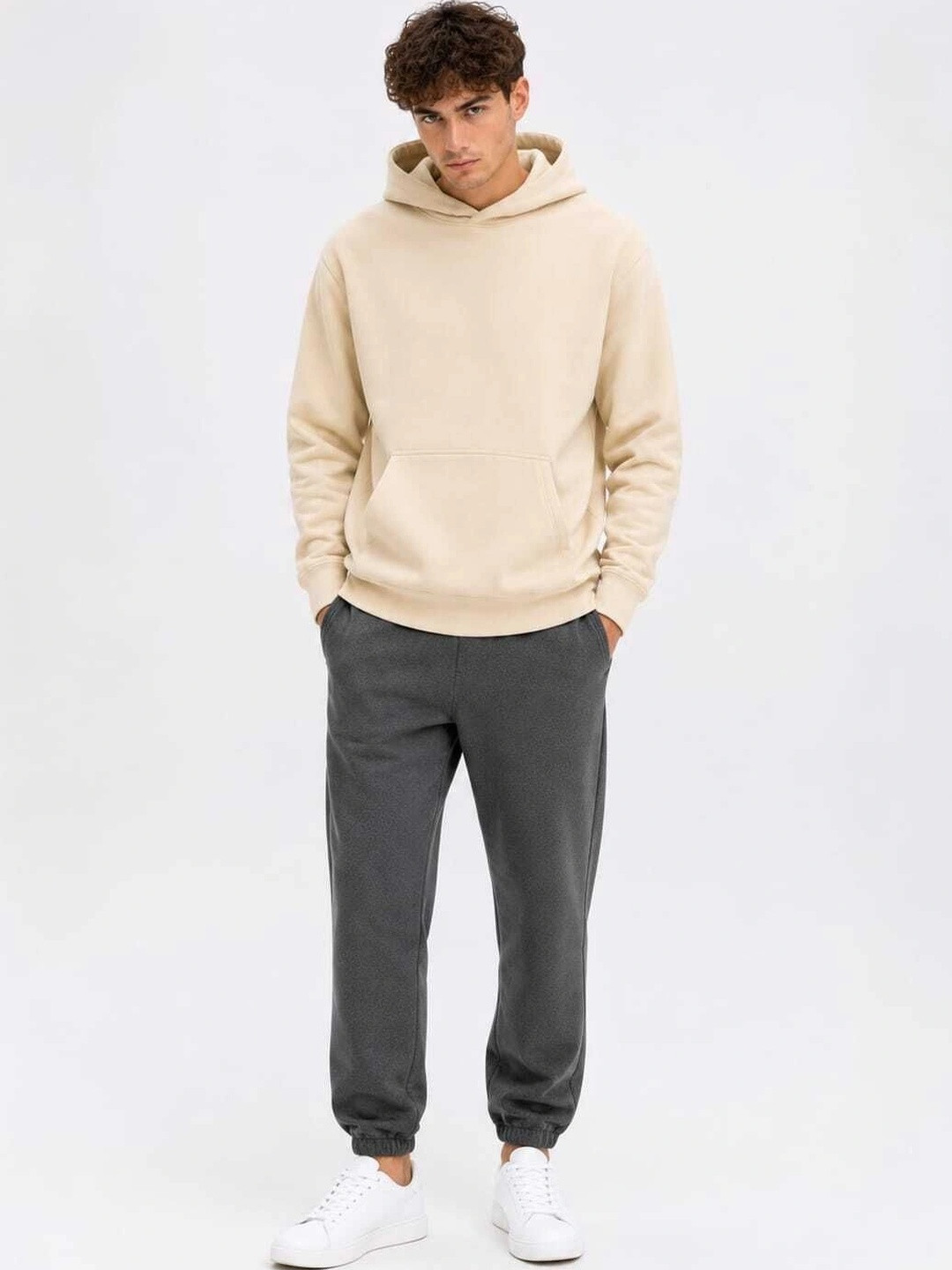 JIVAS Men Hooded Sweatshirt