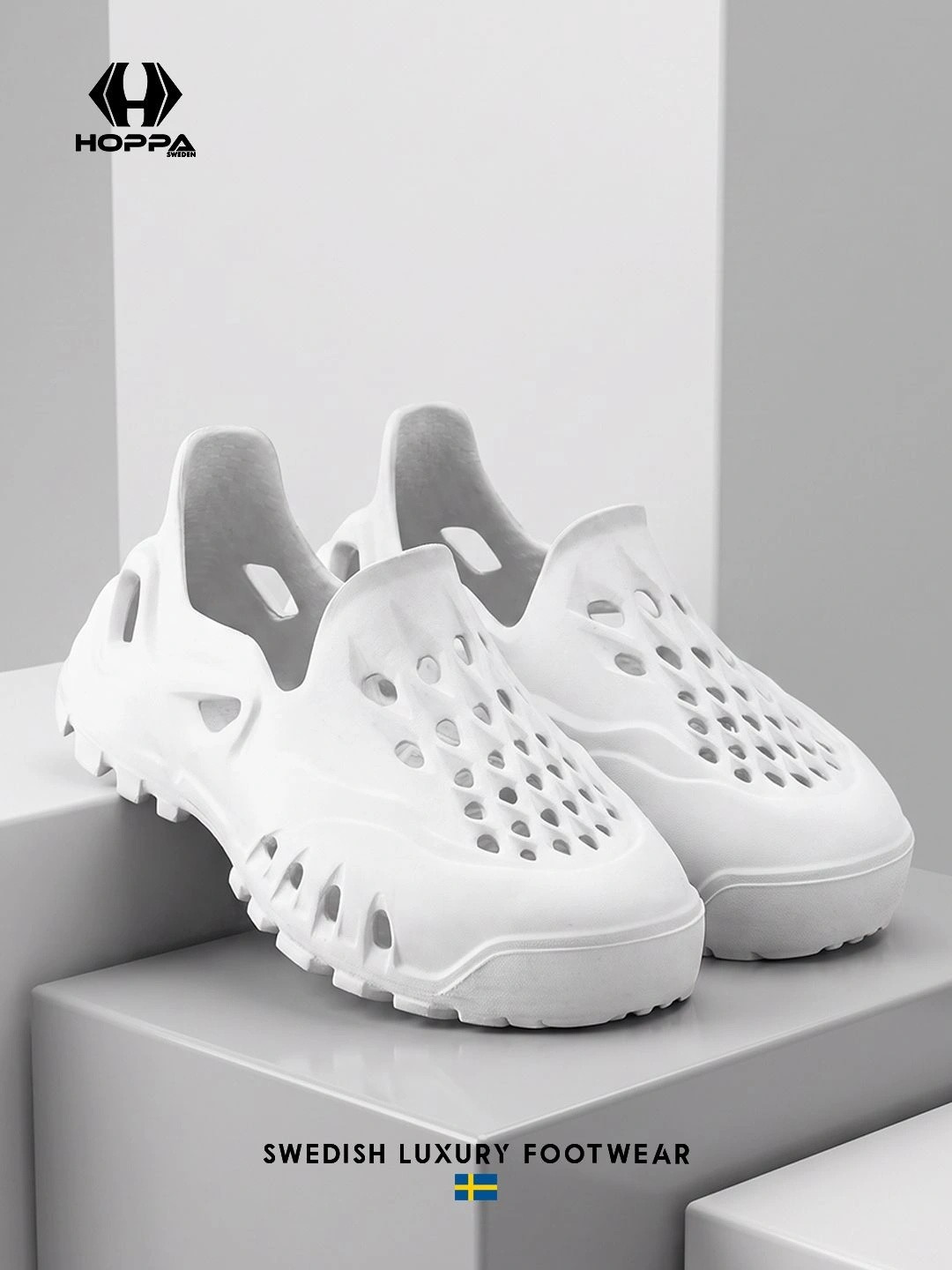 Hoppa Alpha Kids White Kids Casual Shoes