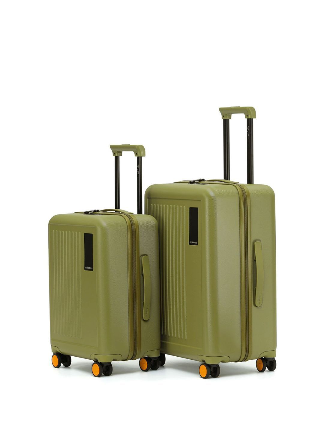 MOKOBARA Set of 2 The Transit Polycarbonate Trolley Bag 40L-65L
