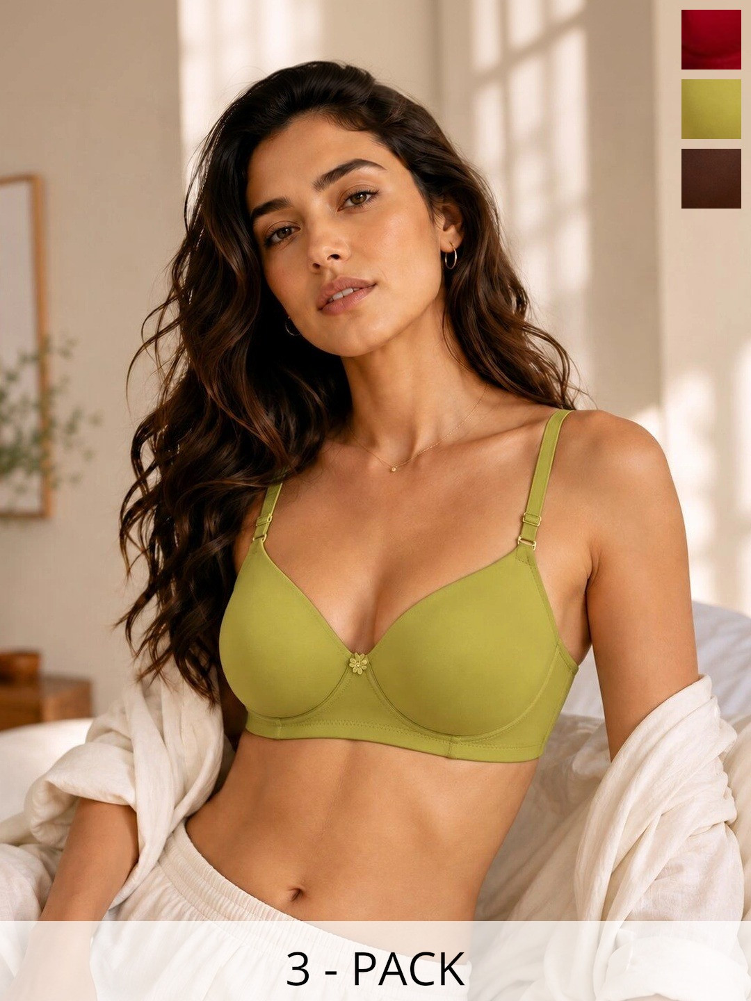 DressBerry Bra Medium Coverage Lightly Padded