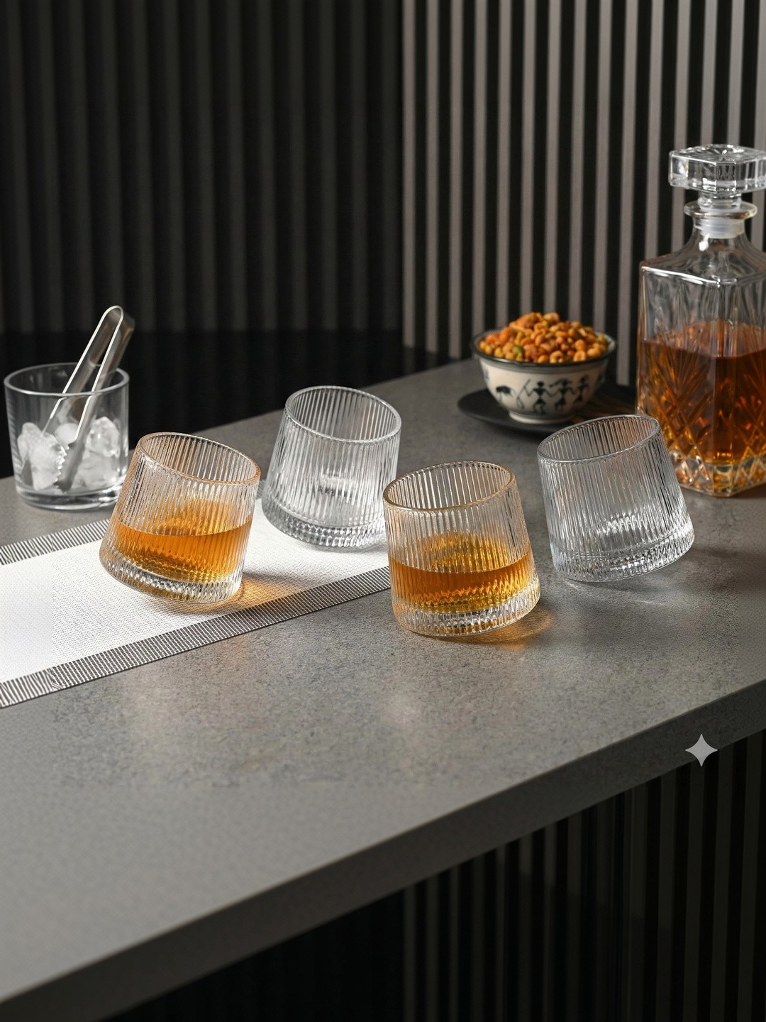 Aura Transparent 4 Dishwasher Safe Glass Water Glass