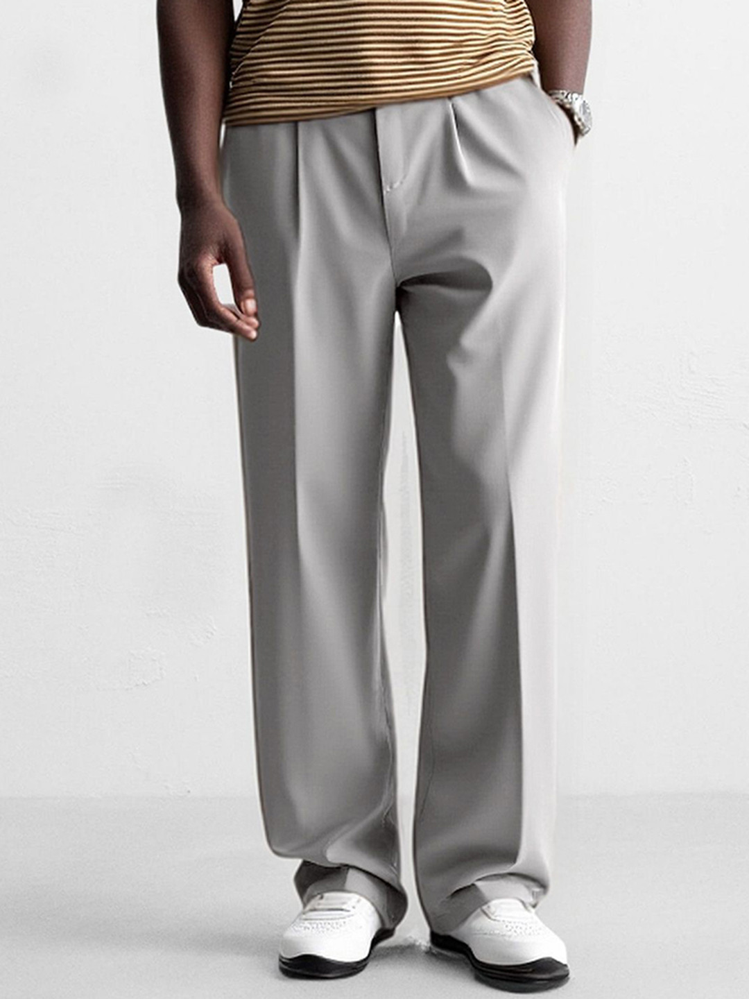 Mast & Harbour Men Mid RiseRegular Regular Trousers