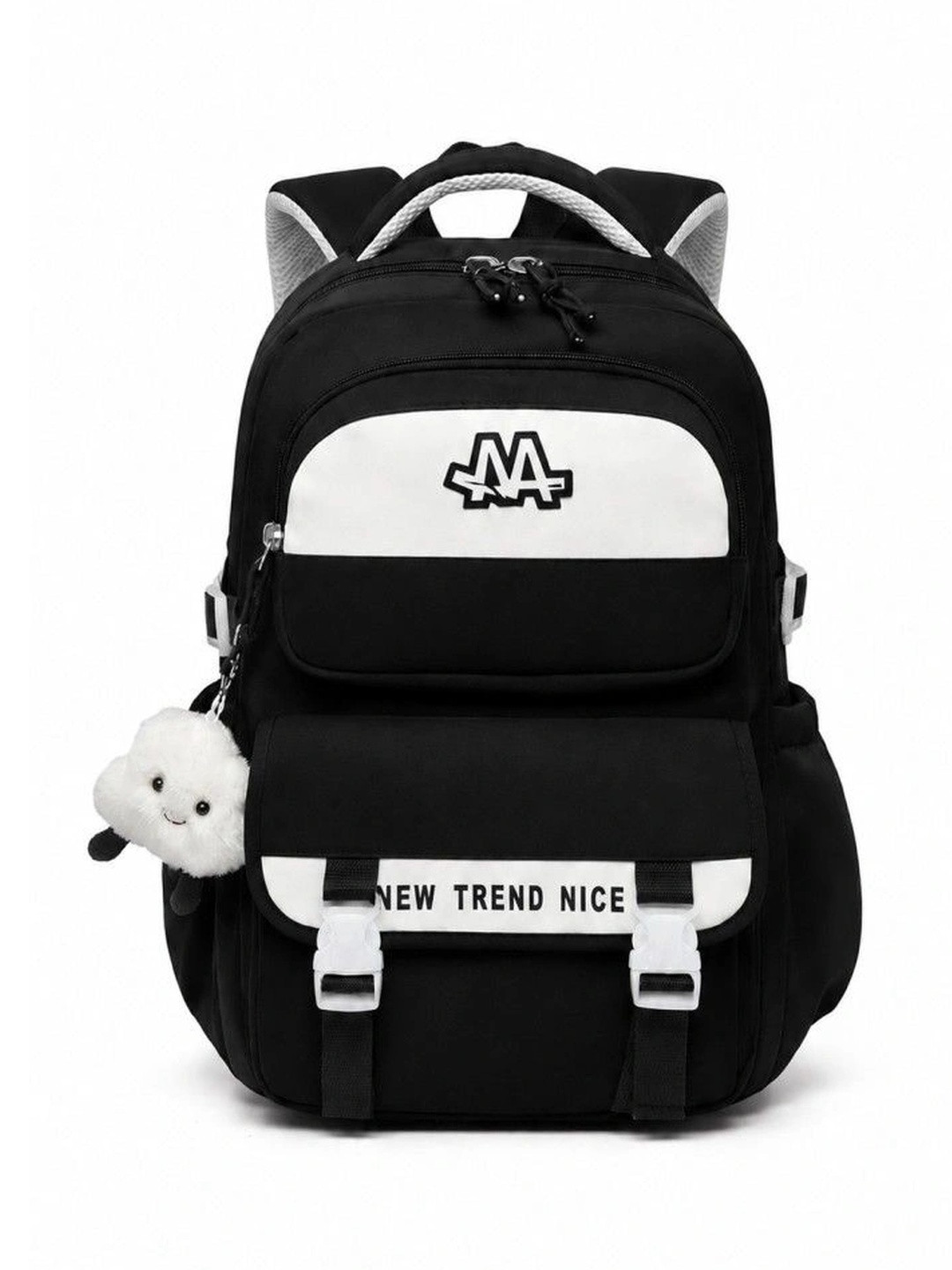 WALSON Women Brand Logo Contrast Detail Backpack