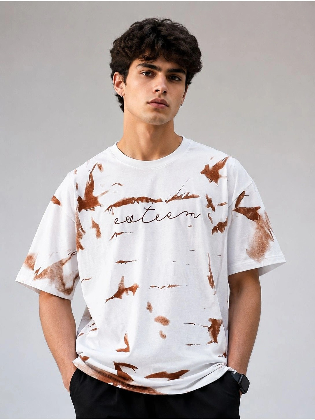 AEMA Men Tie and Dye Dyed T-shirt