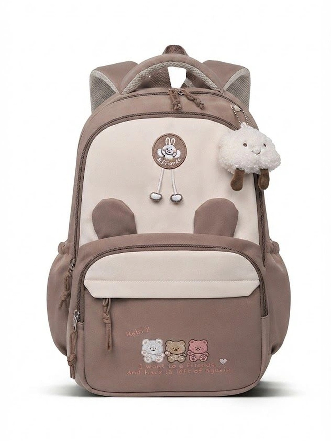 WALSON Women Graphic Embroidered Backpack