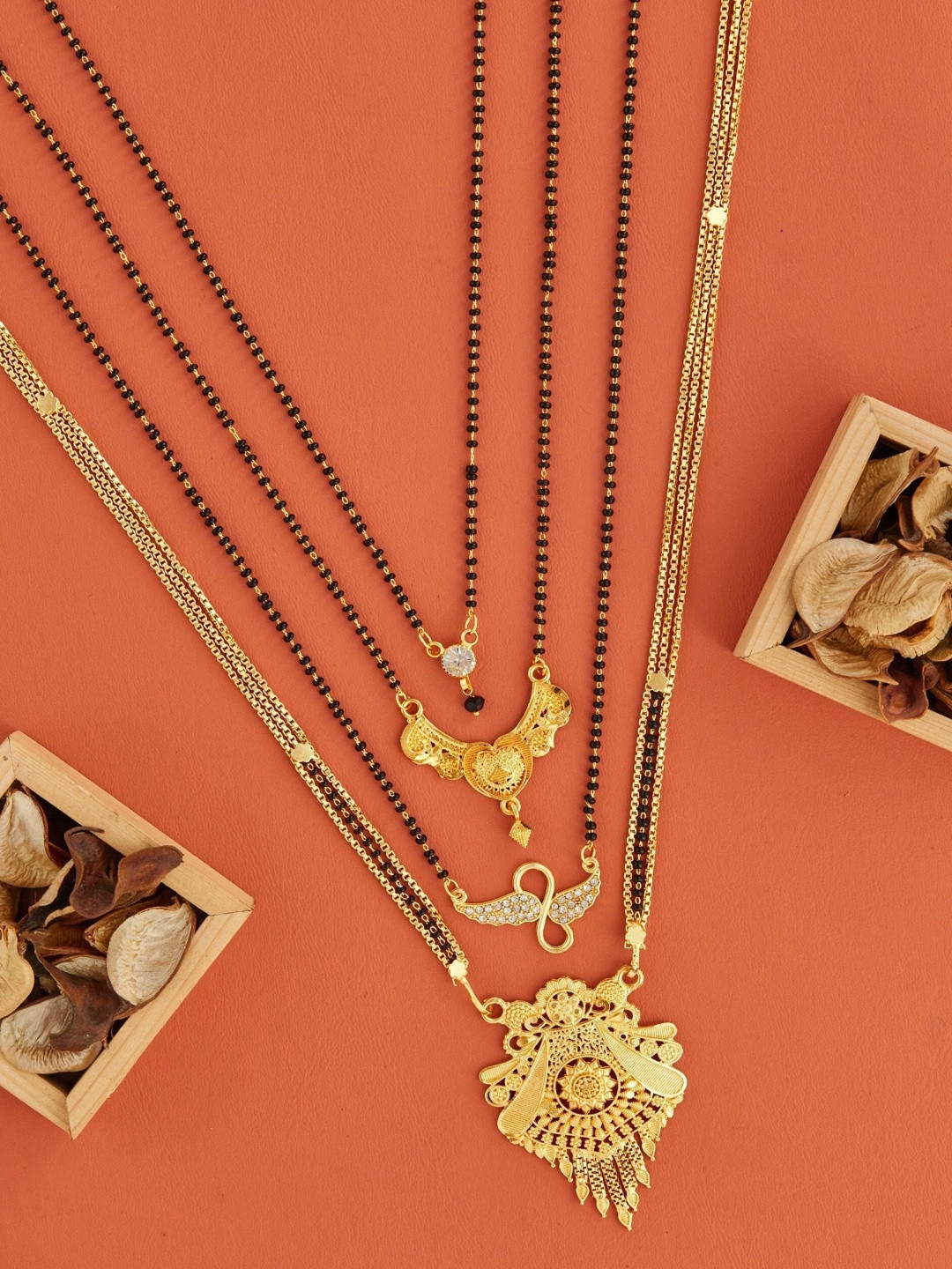 Wuzong Gold-Plated Mangalsutra