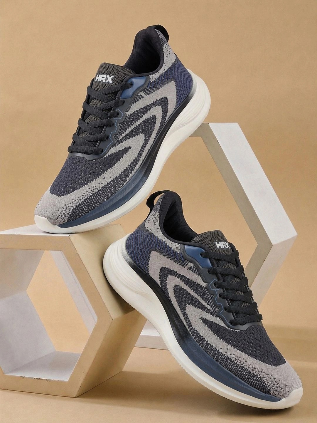 HRX by Hrithik Roshan Men Textured Sneakers