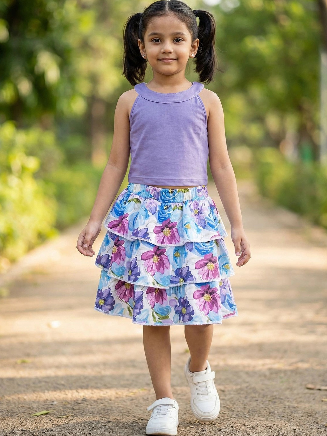 HELLCAT Girls Top with Skirt
