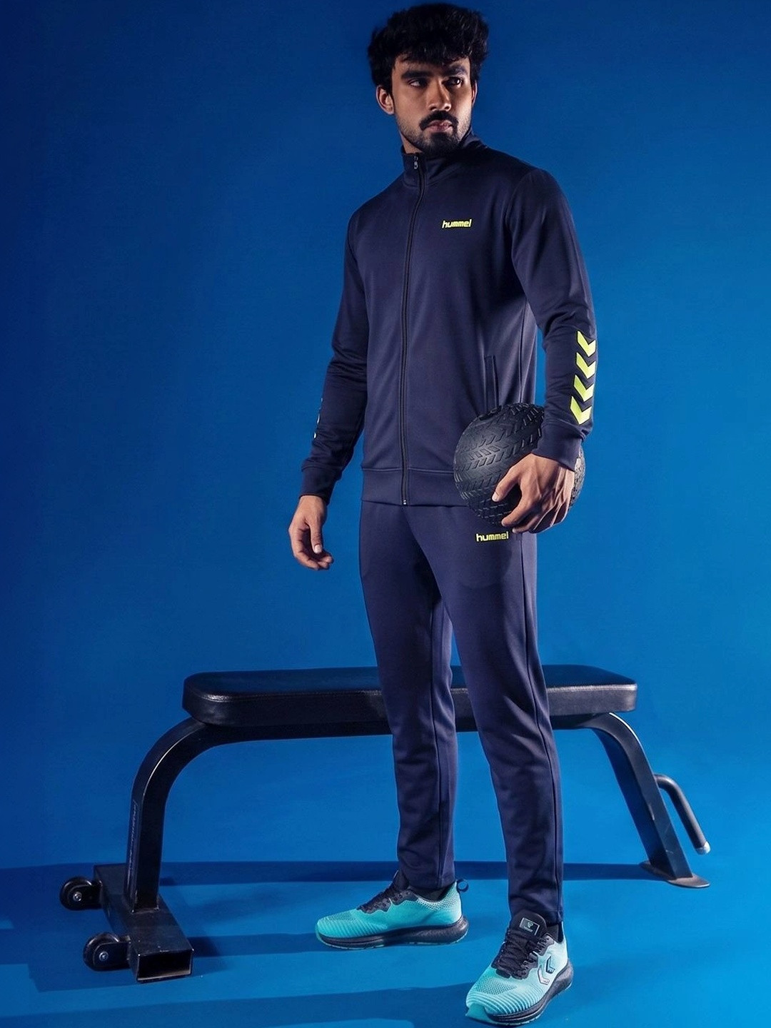hummel Mock Collar Tracksuits
