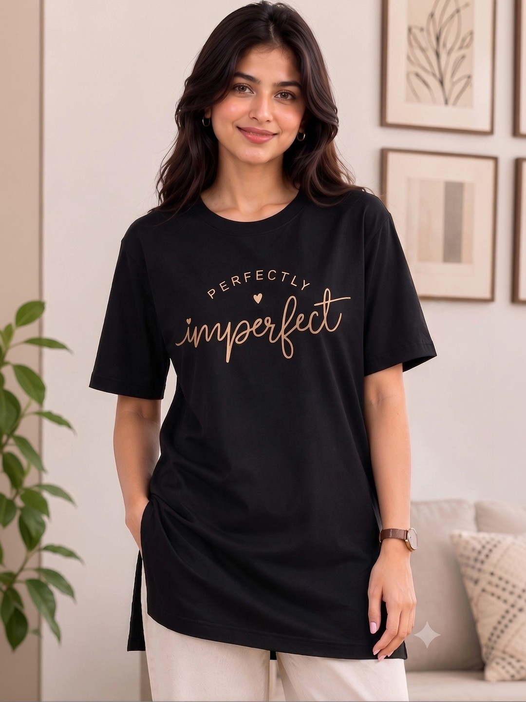URBE-URBAN EVOLUTION Women Typography Printed T-shirt
