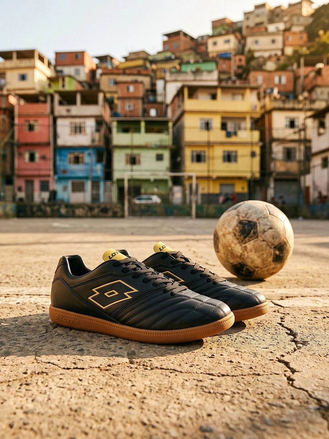 Lotto Men Stadio Street Black Sneakers