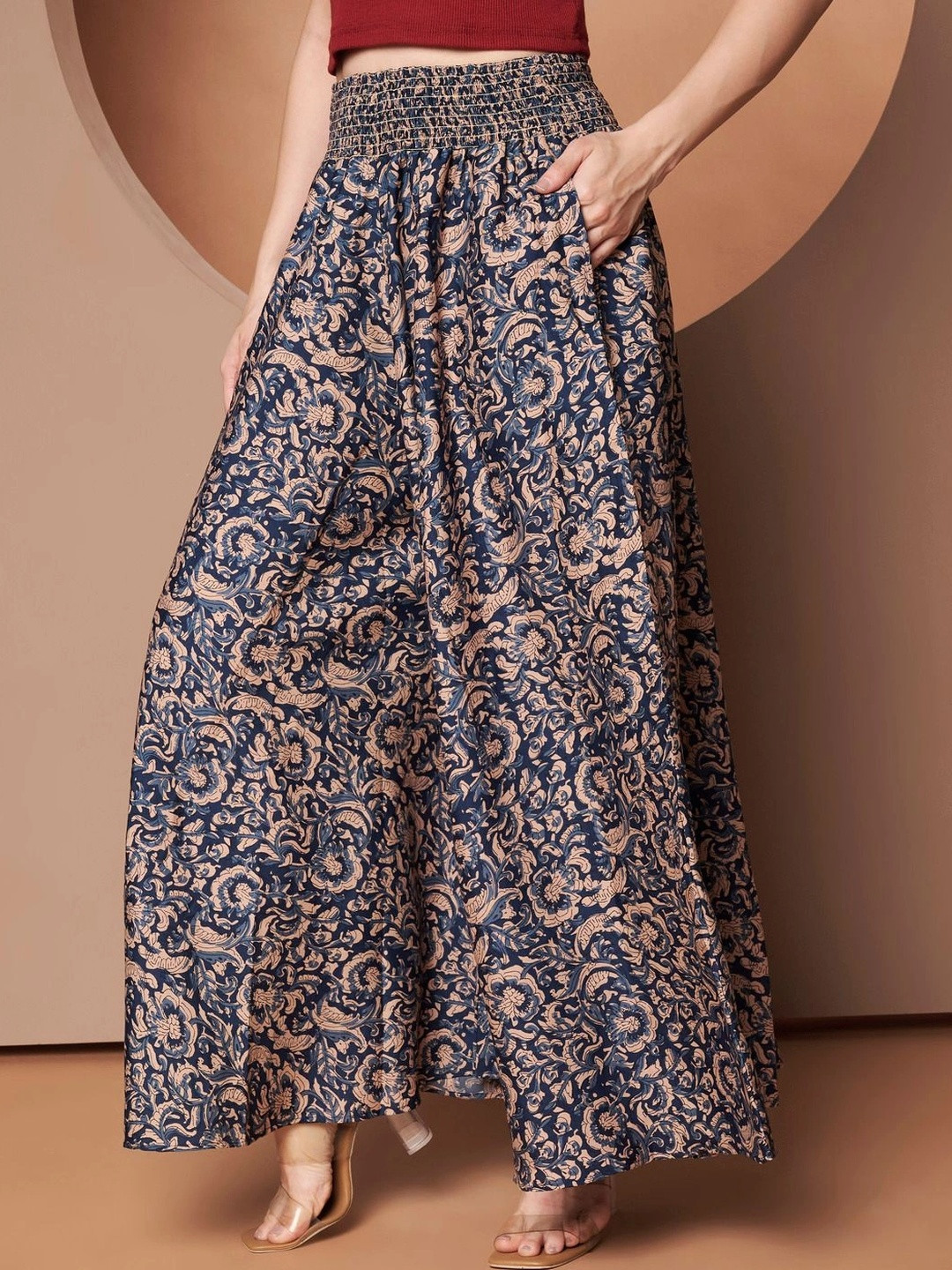 CORSICA Women Ethnic Motifs Printed Ethnic Palazzos
