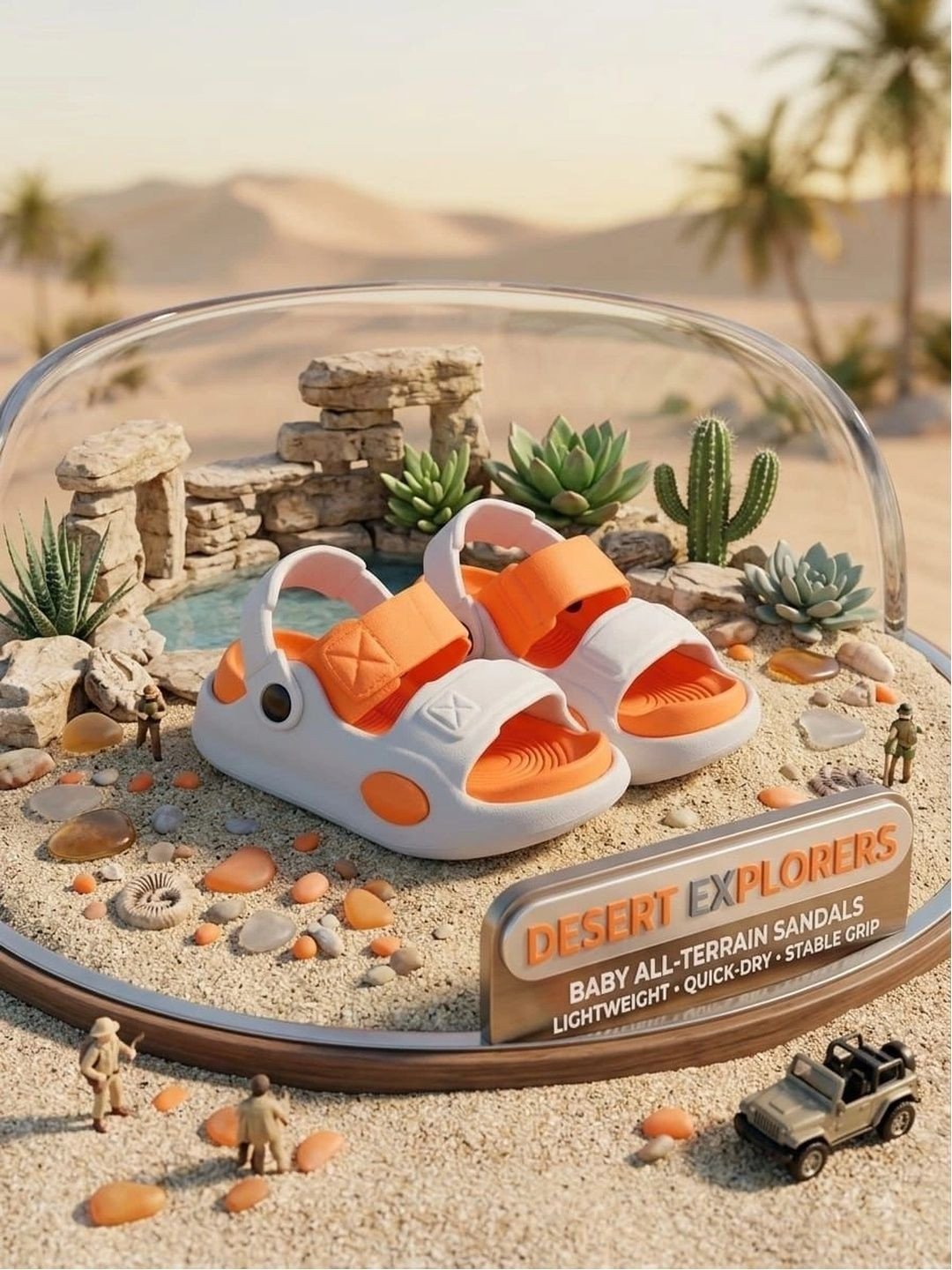 Trump Unisex Kids Rubber Sliders