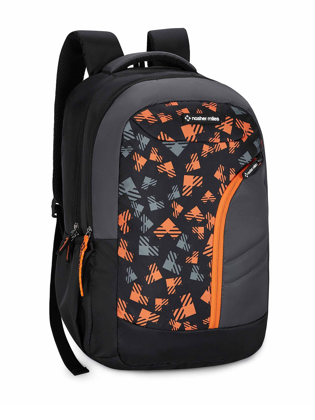 Nasher Miles Tetris Geometric Large Ergonomic Laptop Compartment Structured Backpacks
