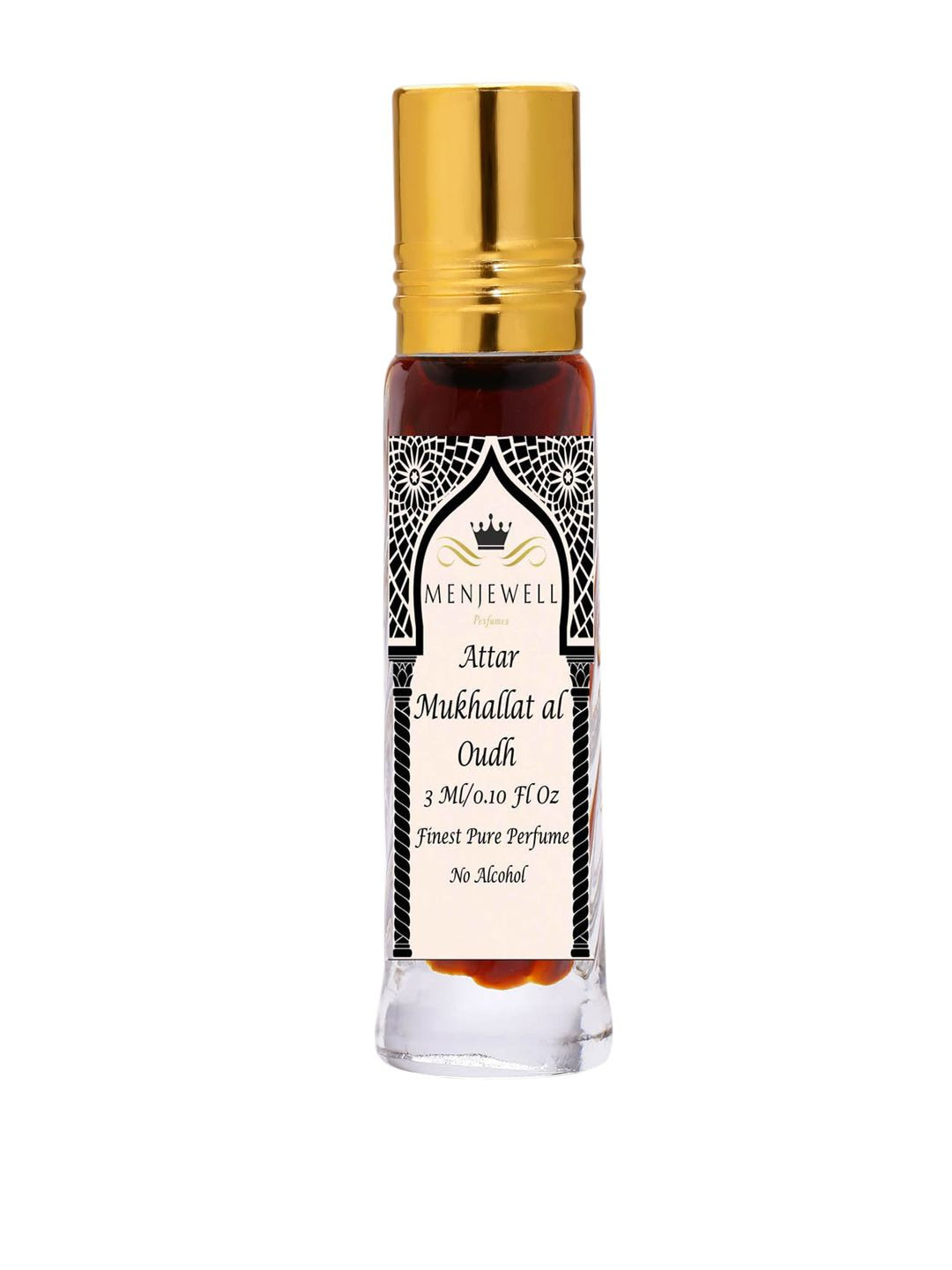 Menjewell Unisex Mukhallat Al Oudh Attar 3 ml