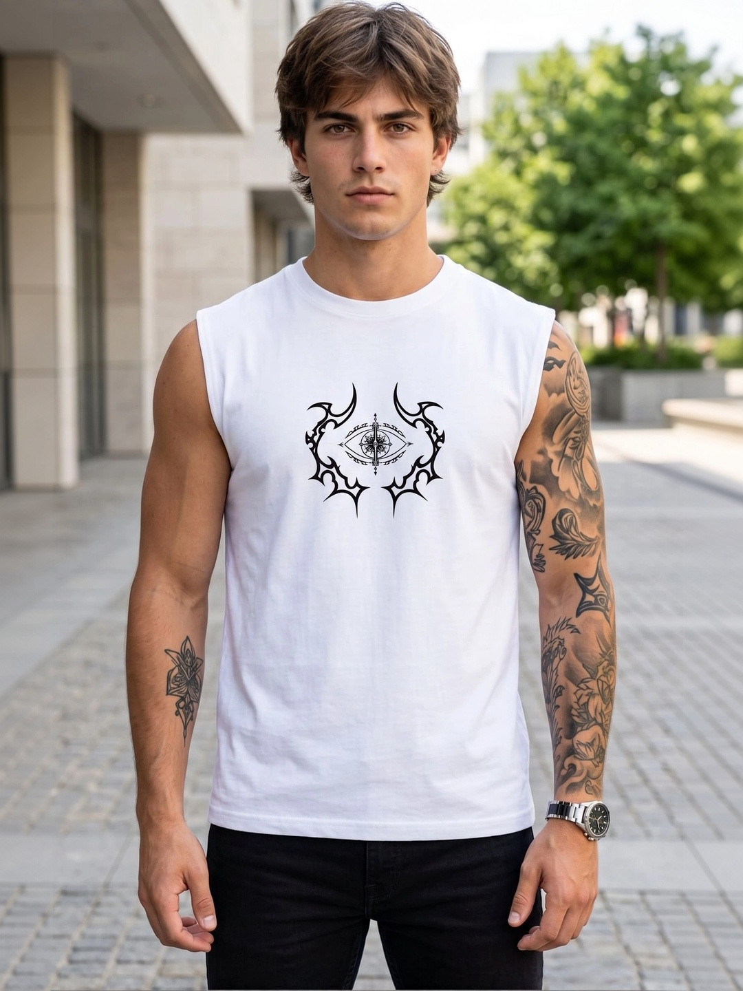 HERE&NOW Men Printed T-shirt