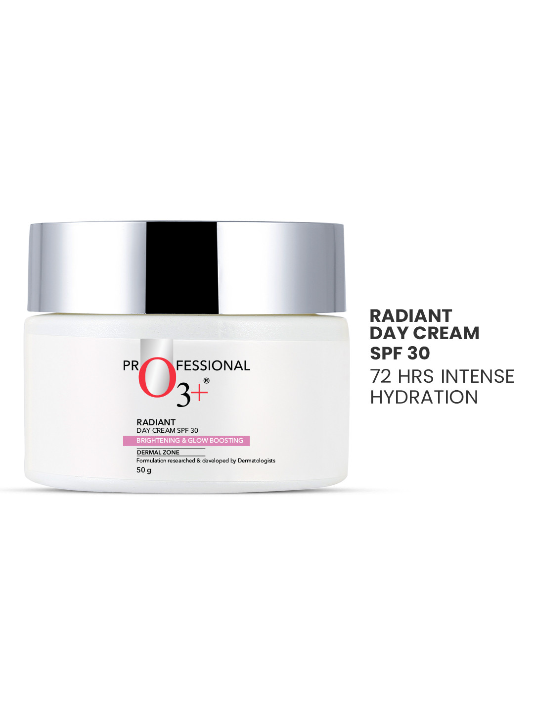 O3 Radiant Day Cream Moisturiser SPF30 for Brightening & Glowing All Skin Types - 50 g