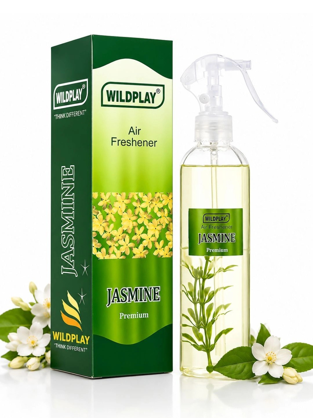 WILDPLAY Jasmine Premium Room Air Freshener Spray - 250 ml