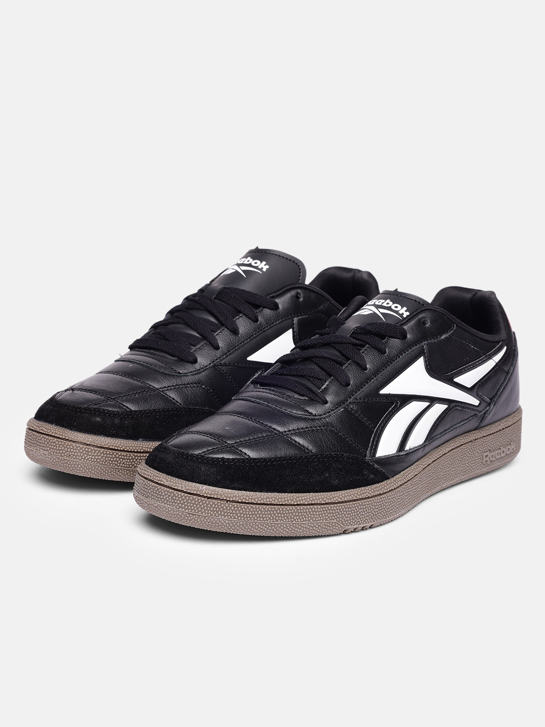 Reebok Unisex Brand Logo Printed Lace-Up Sneakers