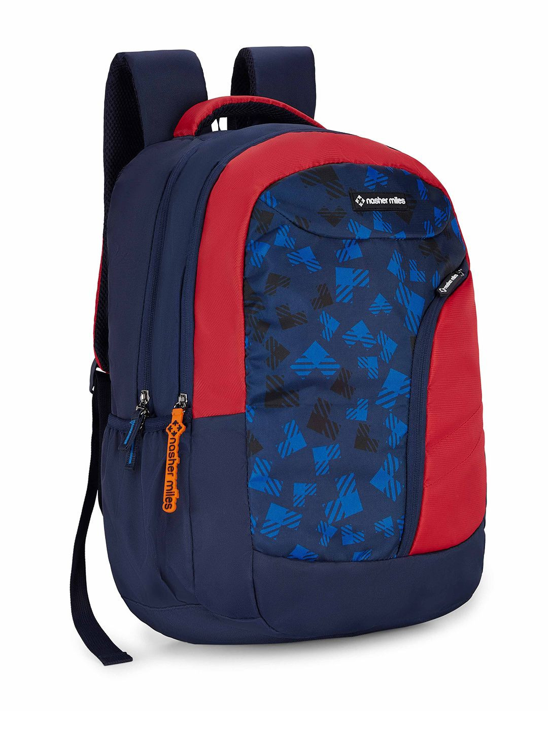 Nasher Miles Tetris Geometric Large Ergonomic Laptop Compartment Structured Backpacks