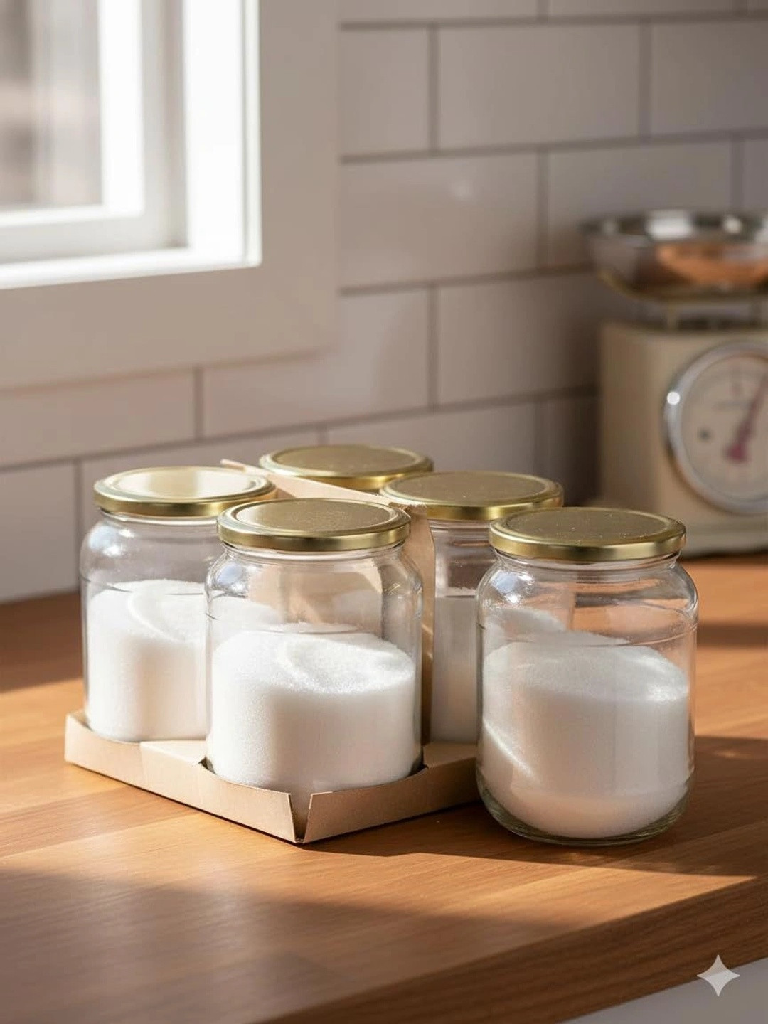 Aura Transparent 2026 Glass Dishwasher Safe Jar Container