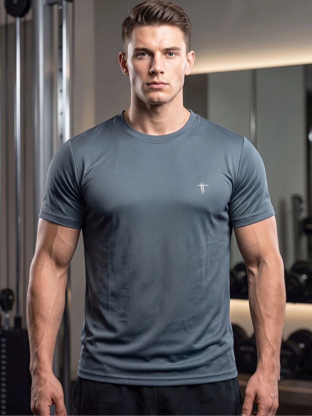 T.T. Men Brand Logo Dri-FIT T-shirt