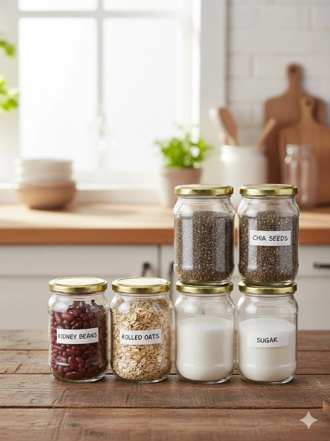 Aura Transparent 2026 Glass Dishwasher Safe Jar Container