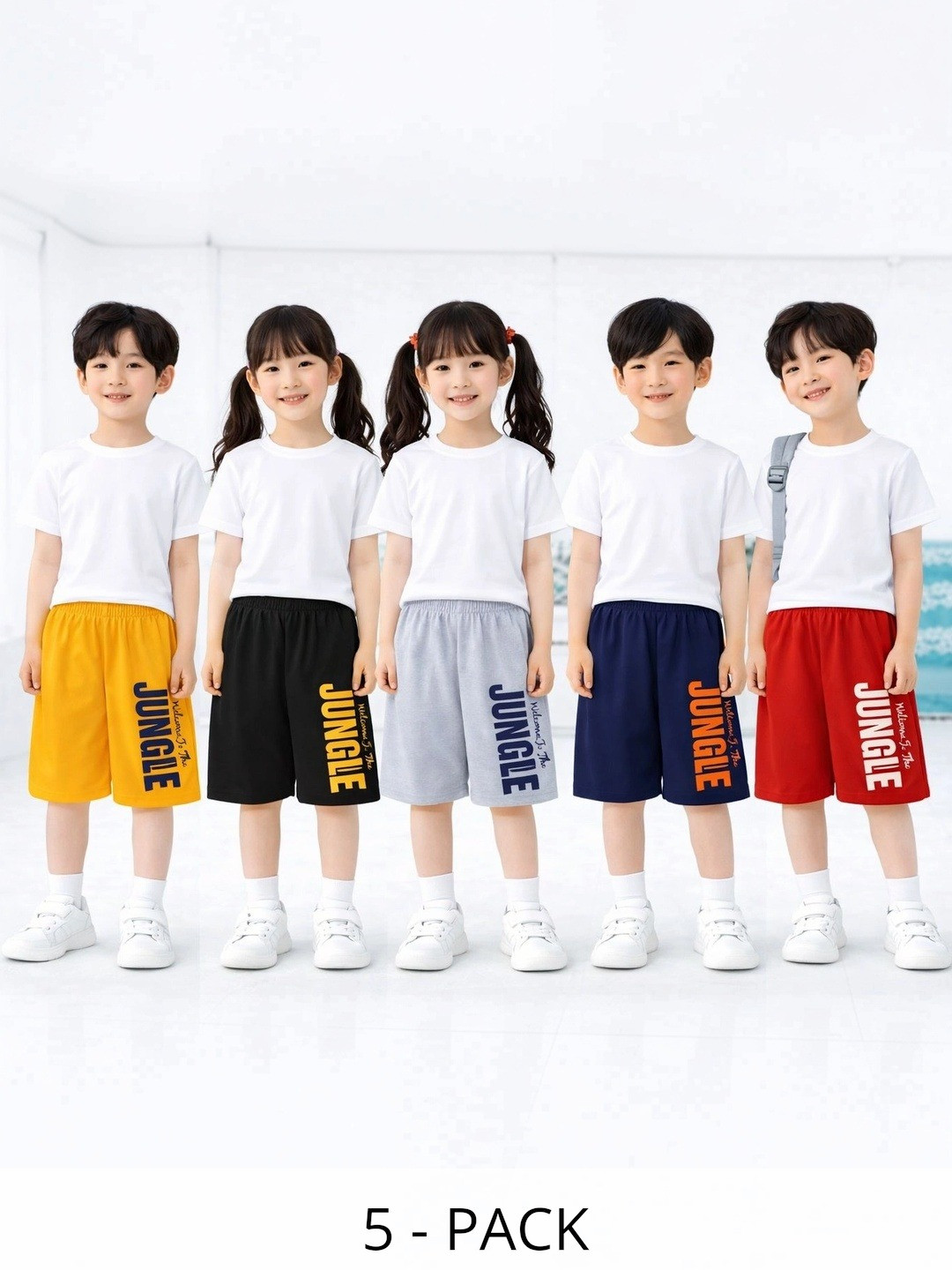 Killer Boys Typography Printed Shorts