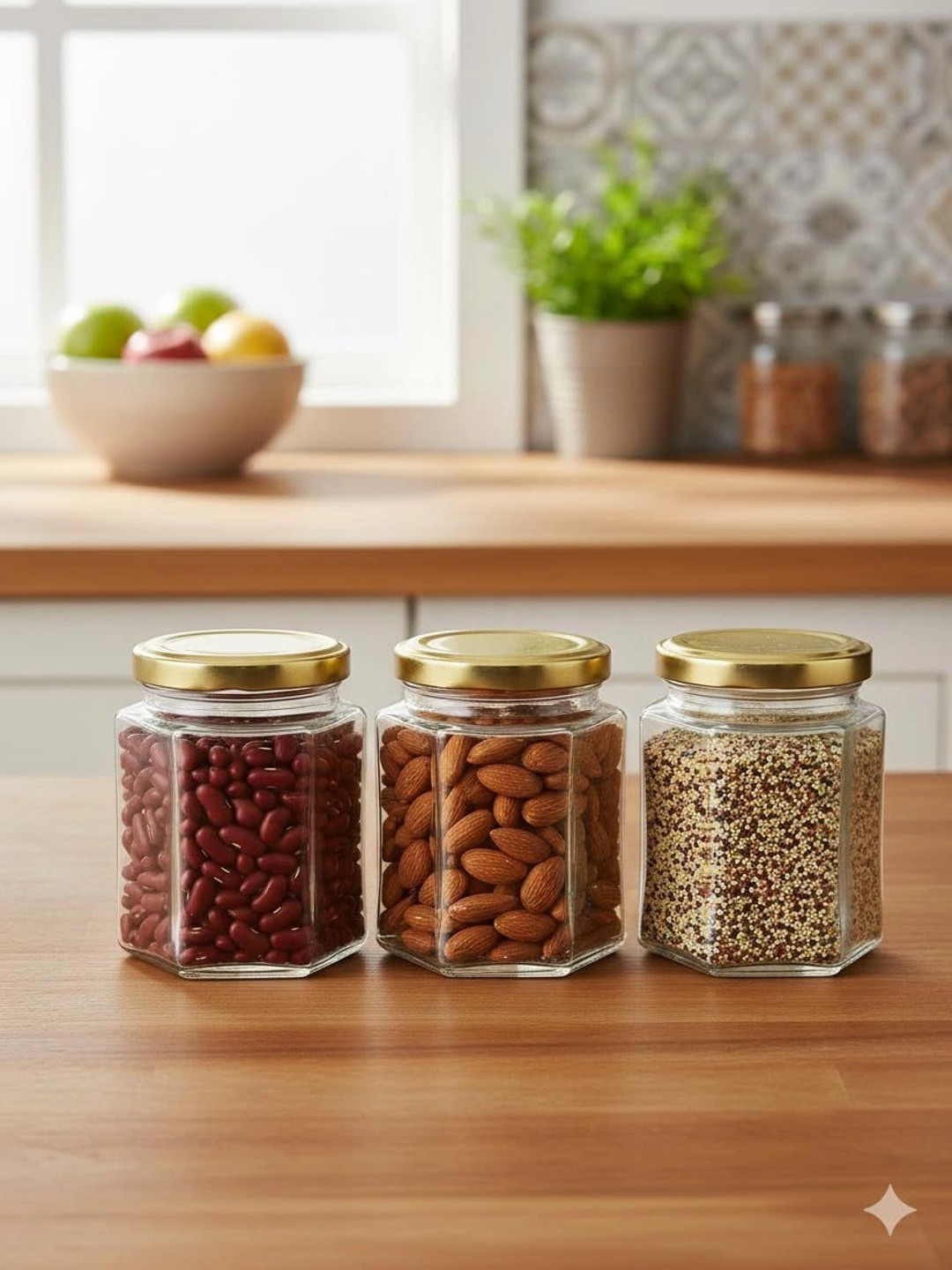 Aura Transparent 2026 Glass Dishwasher Safe Jar Container