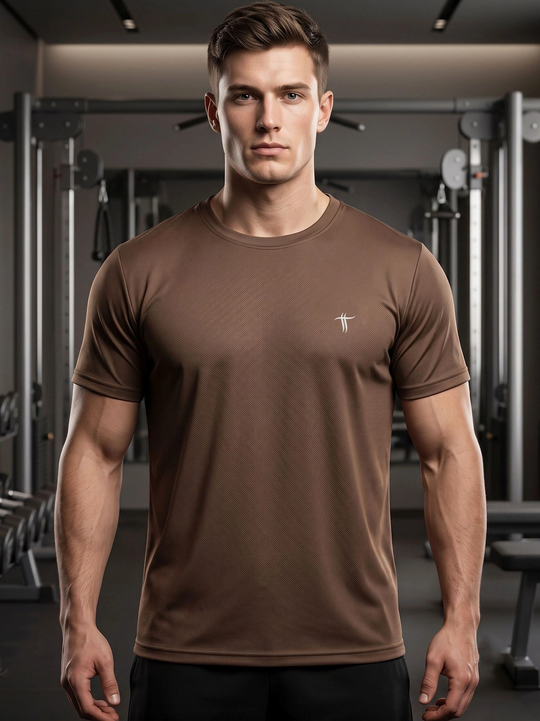 T.T. Men Brand Logo Dri-FIT T-shirt