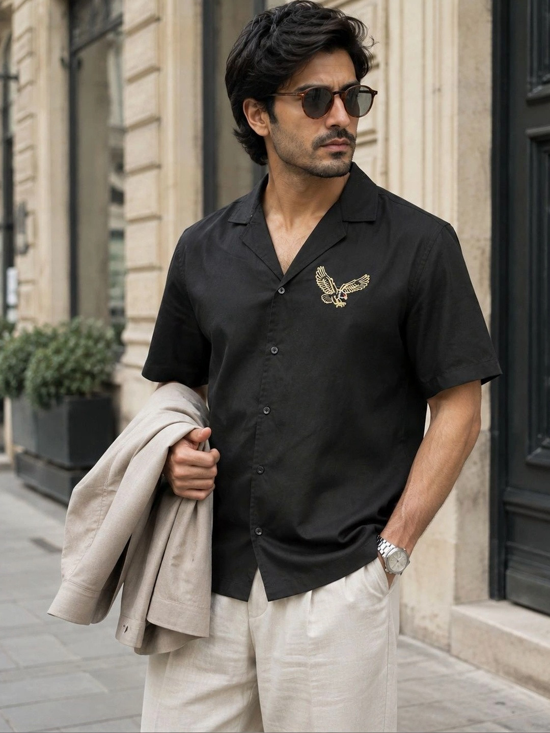 Threadsky Men Classic Casual Shirt
