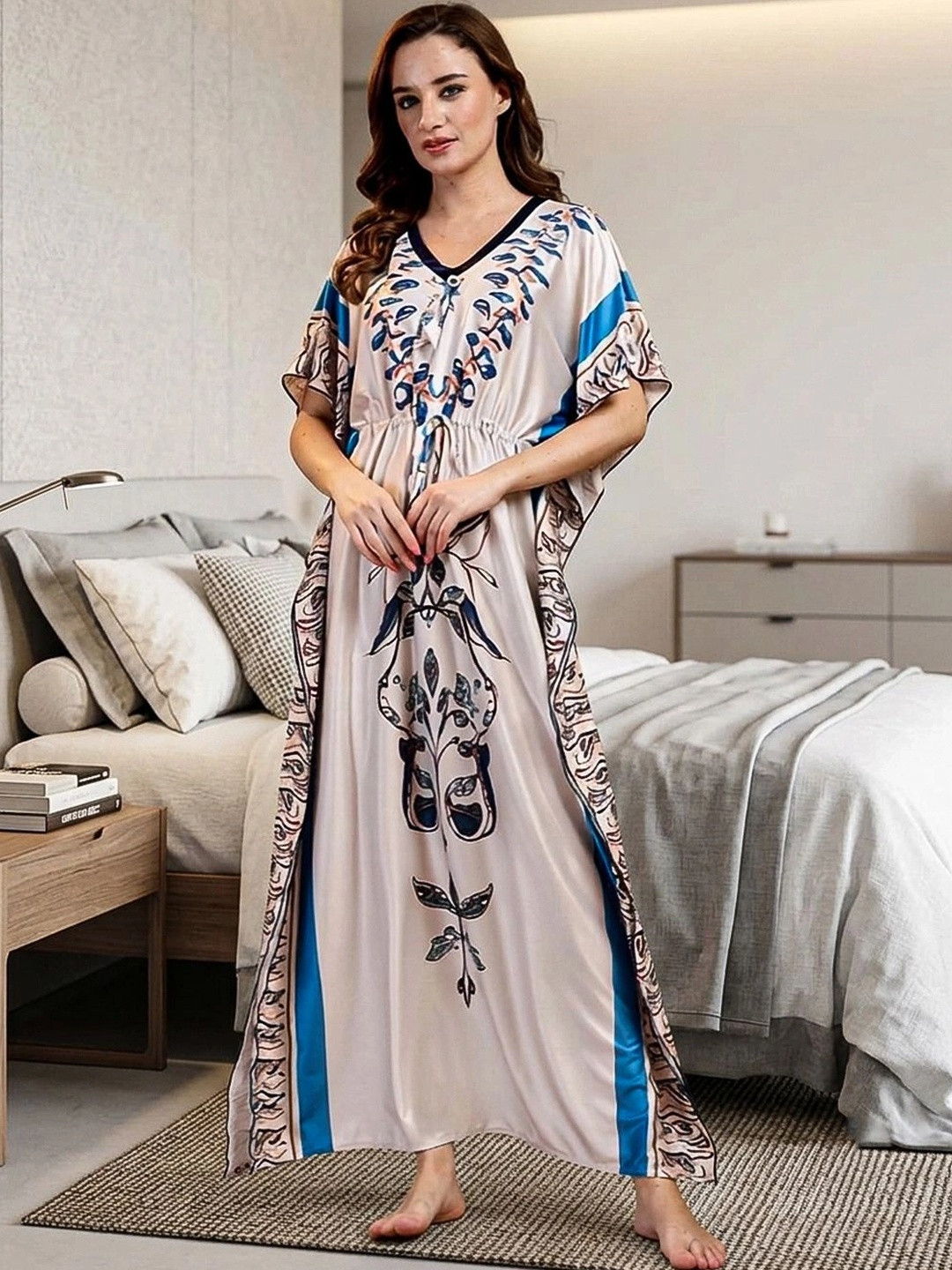 ETC Printed Maxi Nightdress