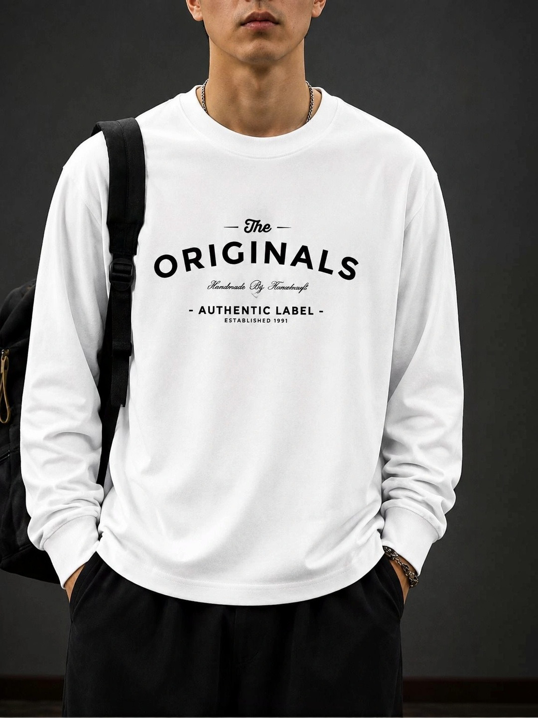 FABRIPPLE Men Typography Printed T-shirt
