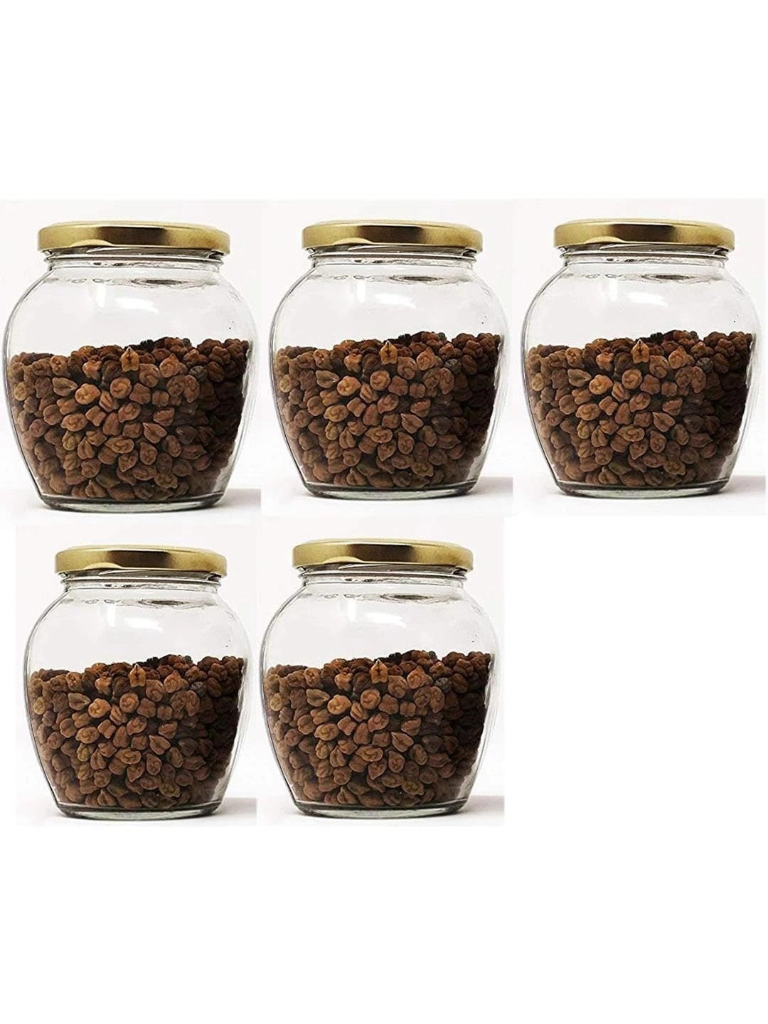 Aura Transparent 2026 Glass Dishwasher Safe Jar Container