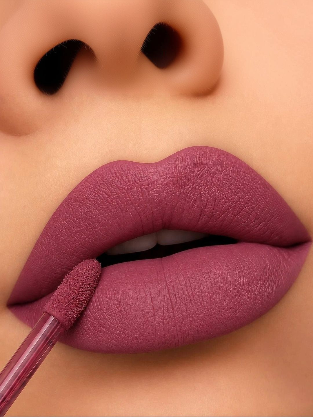 BELLABLOOM Smudge Proof Long Lasting Matte Liquid Lipstick - 5 ml - Mauve Pink