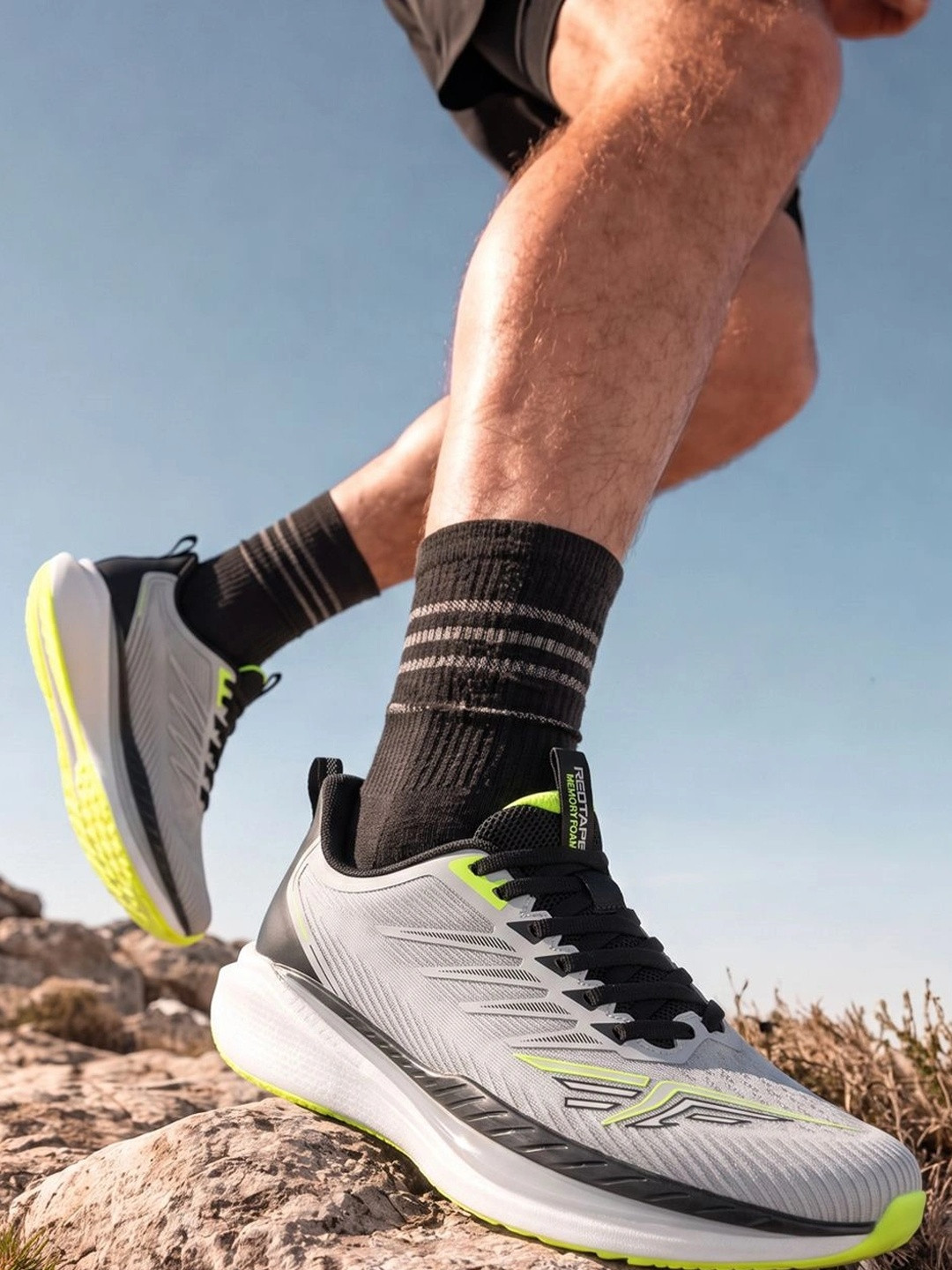 Red Tape Men Mesh Running Shoes