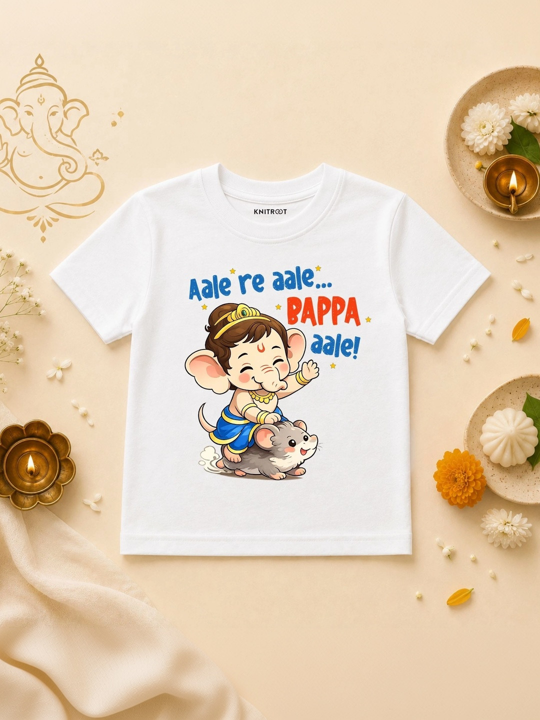 KNITROOT Kids Printed T-shirt