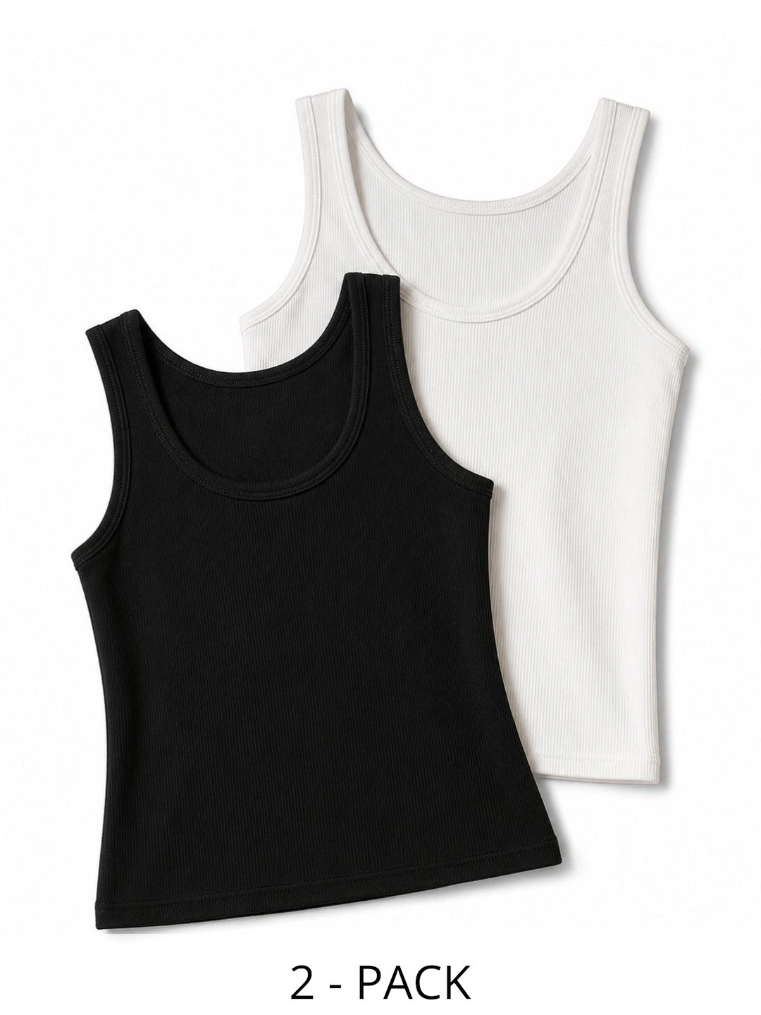 AMNOUR Pack of 2 Cotton Basic