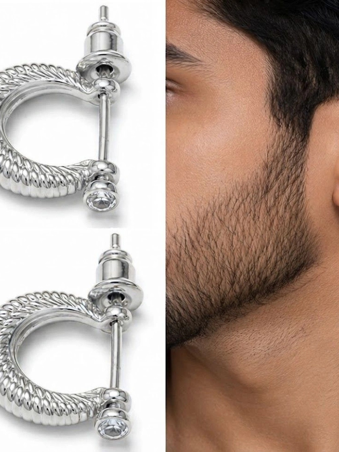 Uniqon Circular Hoop Earrings