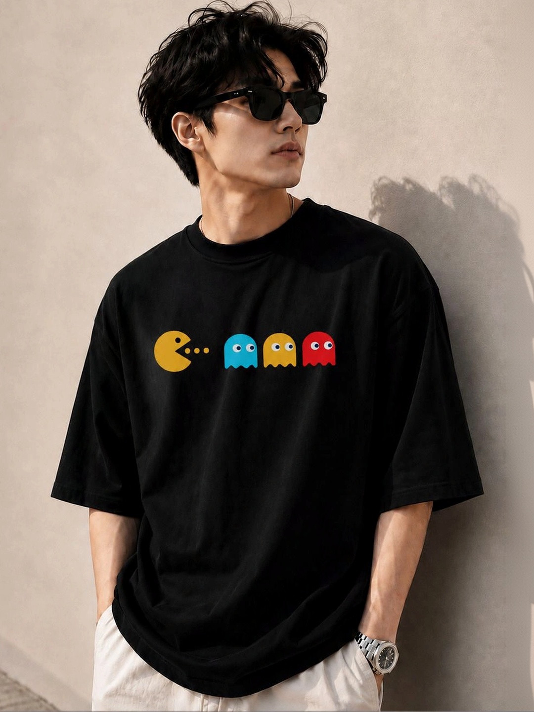 SZN Men Oversized Graphic T-shirt