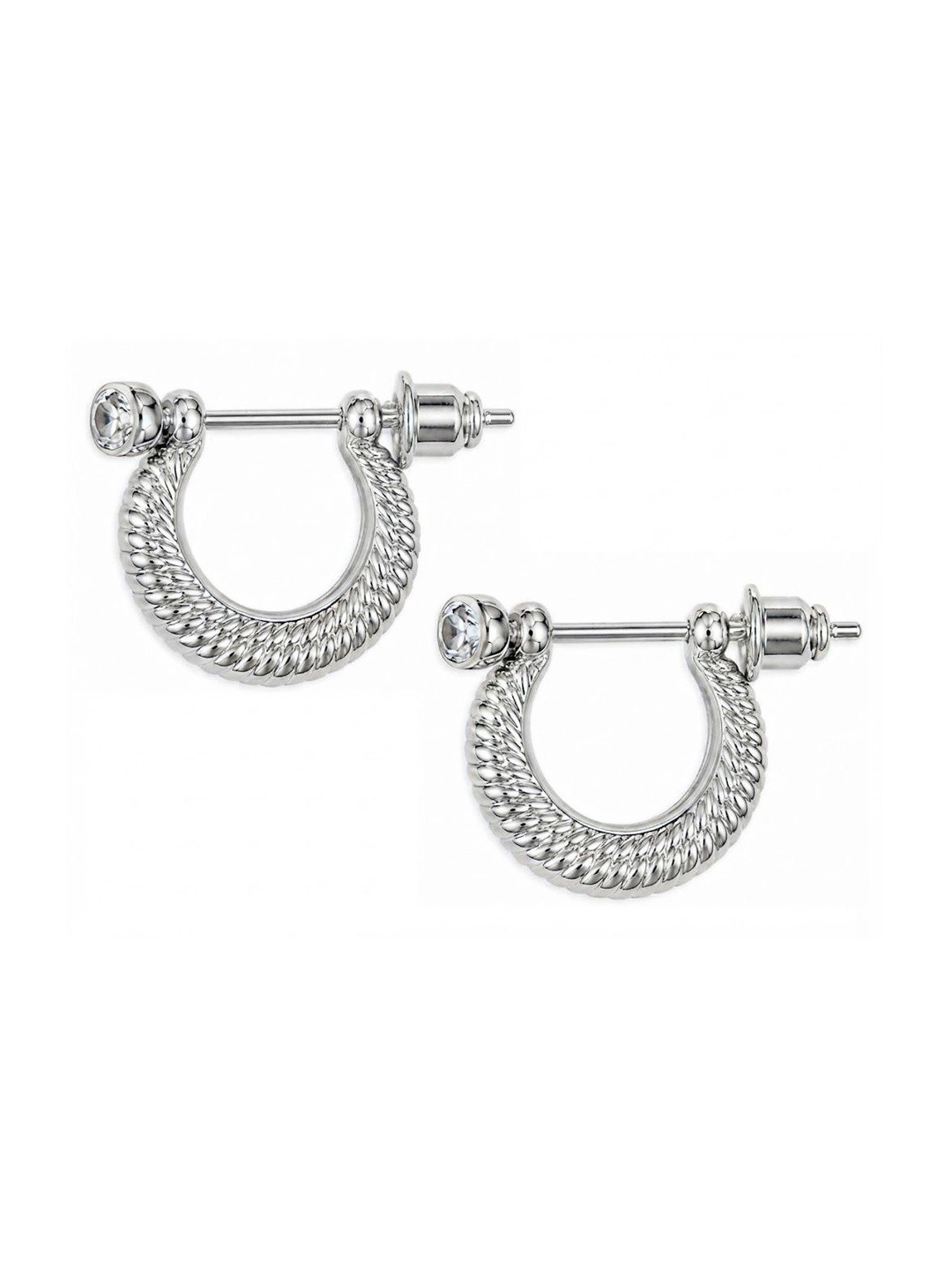 Uniqon Circular Half Hoop Earrings