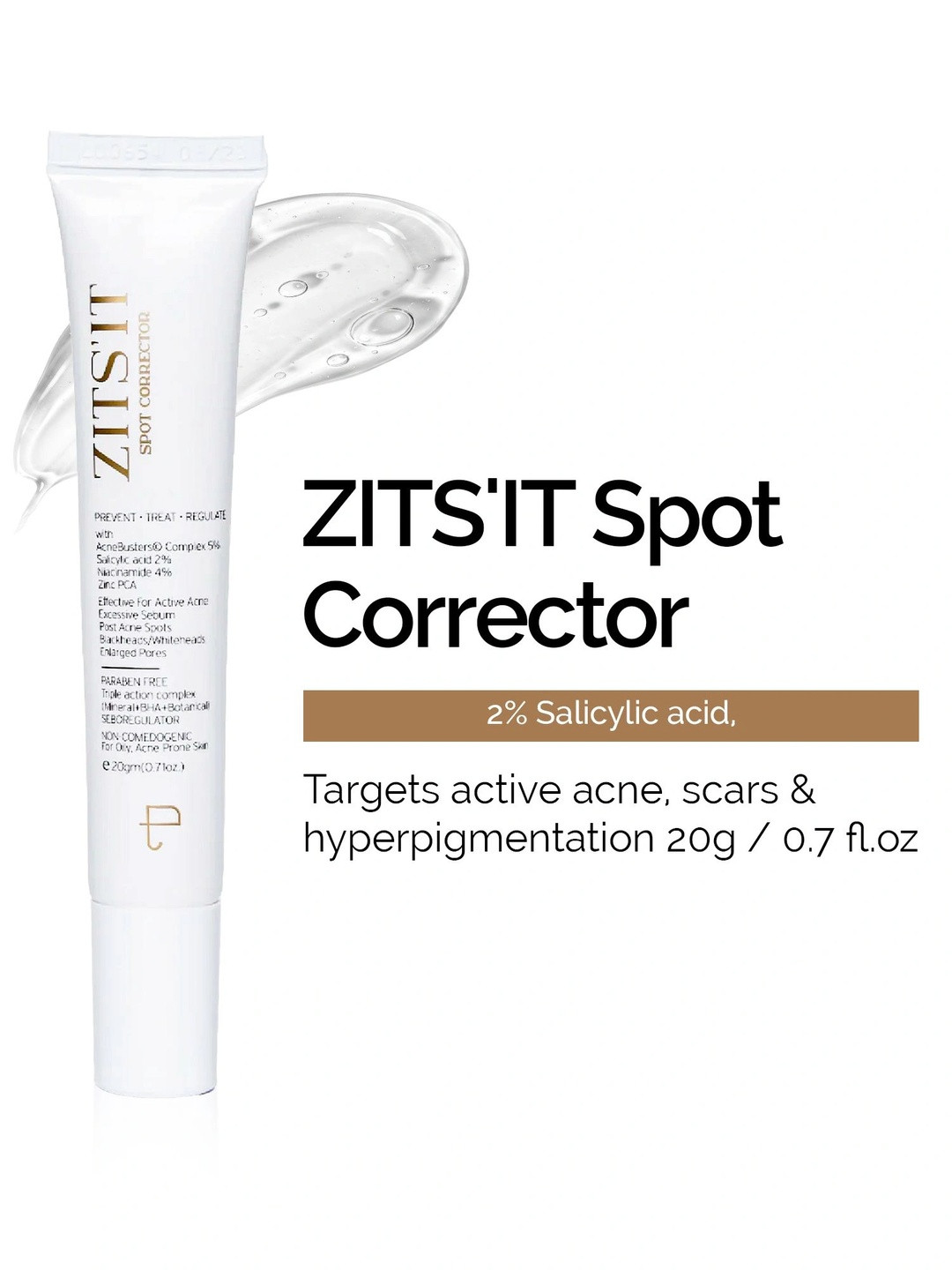 Personal Touch Skincare  Zitsit Acne Spot Corrector-20g