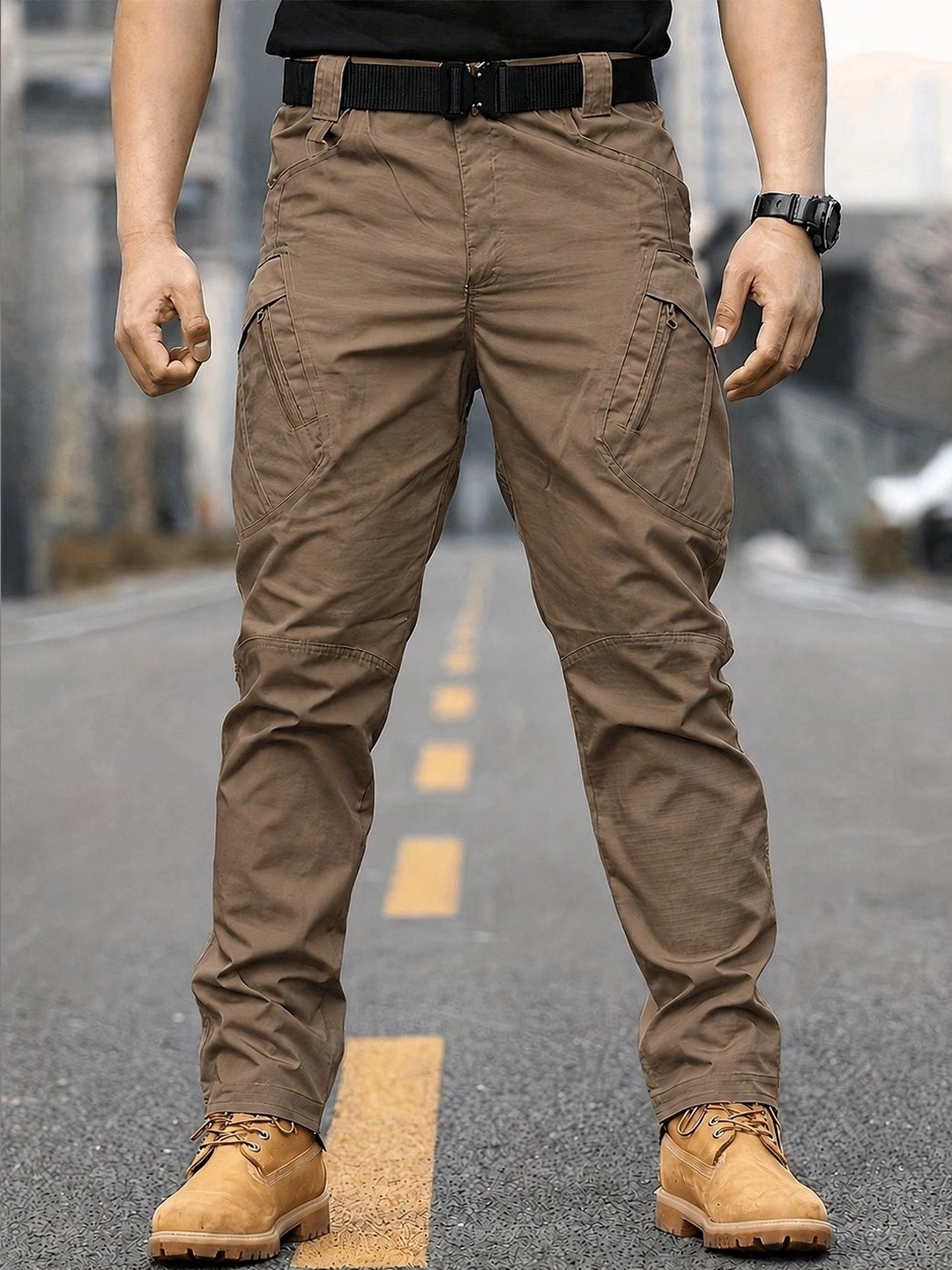 HERE&NOW Men Cargos Trousers
