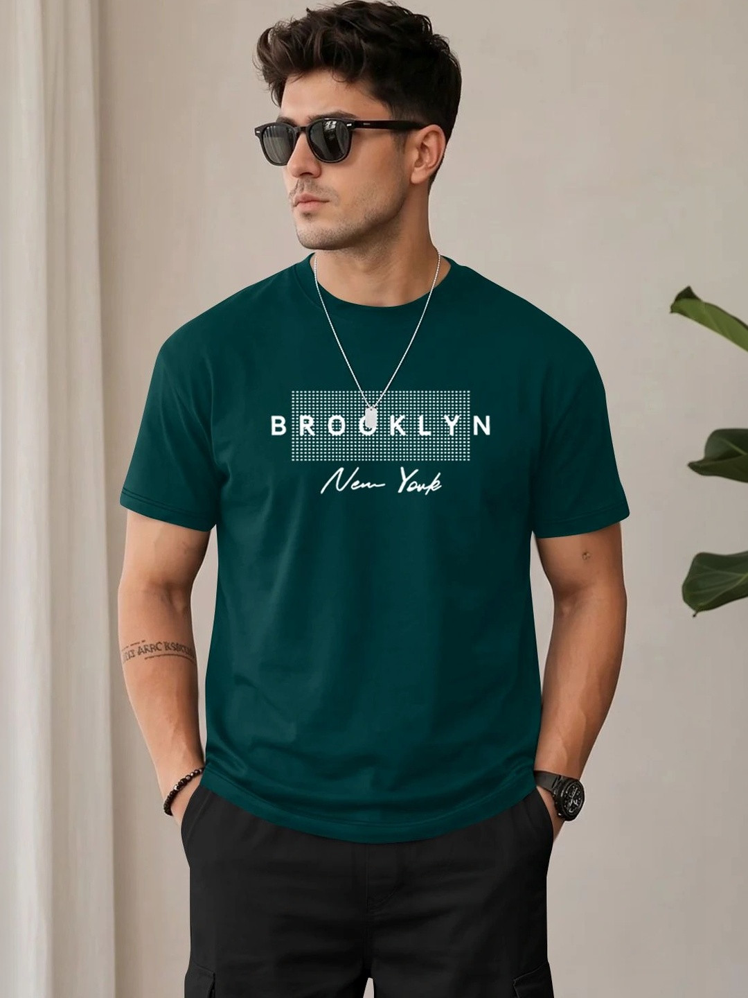 SZN Men Typography Printed T-shirt