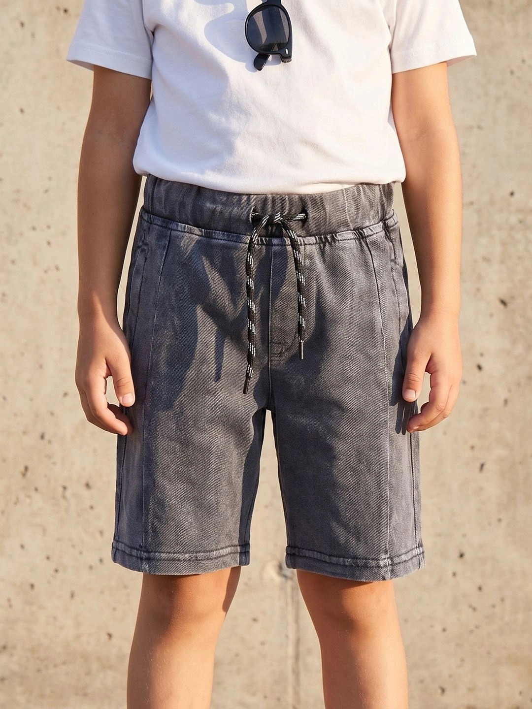 V-Mart Boys Washed Technology Shorts